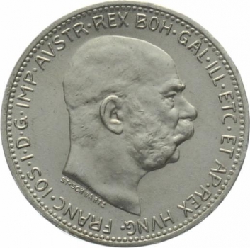 Österreich 1 Krone 1915 - Franz Josef I.